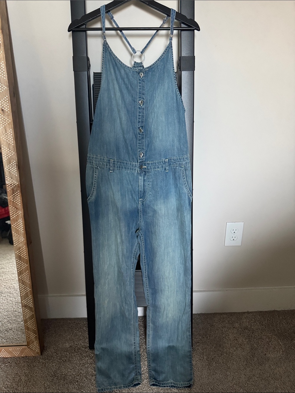 Roxy Denim Overalls Jumpsuit 🎉